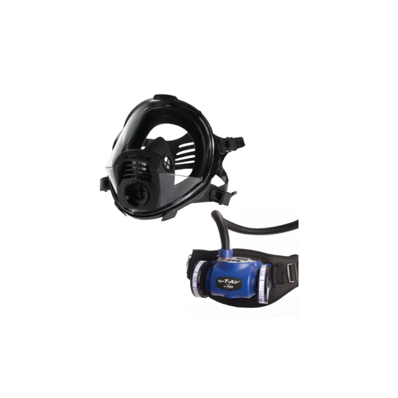 RSG 650103-03 DECON ready pack – 700S volgelaatsmasker (400701) + T-air PAPR (650103) + ademslang (661378)